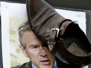 From George Bush to Manjhi: A look at the people who were attacked with shoes From George Bush to Manjhi: A look at the people who were attacked with shoes