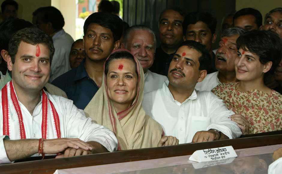 Son Rahul Gandhi decided to make his entry into politics by contesting the 2004 polls along with his mother. Reuters