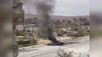 UN reduces international staff in Damascus after mortar fire