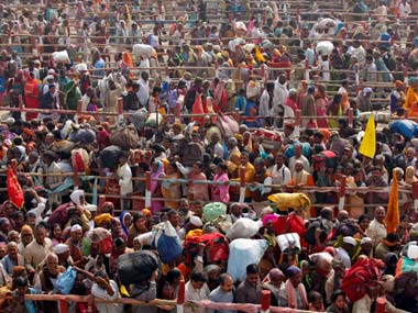 Another deadly stampede in UP: Two killed in Lodheshwar temple Another deadly stampede in UP: Two killed in Lodheshwar temple