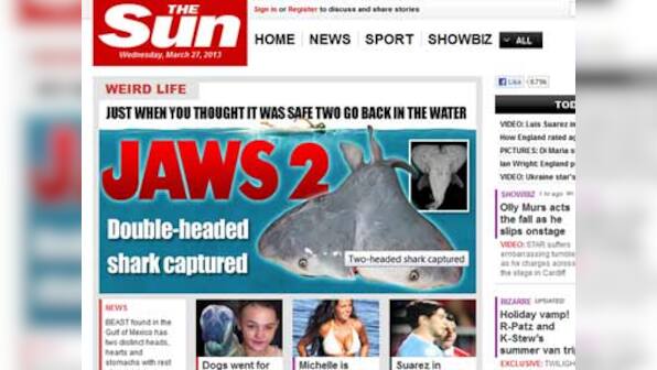 Sun to become first UK tabloid to start charging for access to website