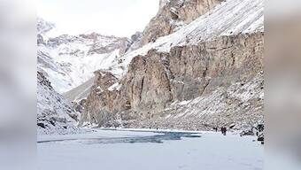 Walking on broken glass: Trekking on the frozen Zanskar river 