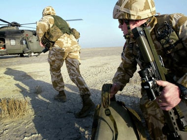 UK troops in Iraq. Representational image. Agencies.