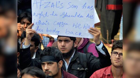 J&K Assembly rocked by protests seeking return of Afzal Guru's body