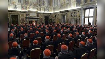 Cardinals begin long process of choosing new pope