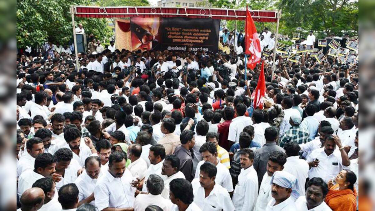 Images: Stalin, DMK activists try to picket Sri Lankan mission ...