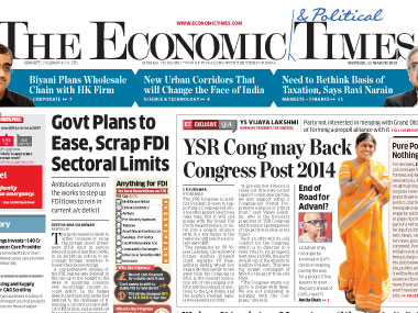 What's with ET's new masthead? What's with ET's new masthead?