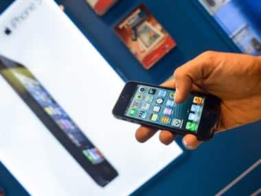 The iPhone 5 is seen in this file photo. AFP 
