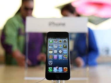 The iPhone 5 is seen in this file photo. Getty Images 
