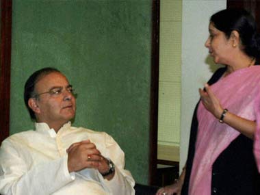 Agreeing to disagree: Jaitley and Swaraj have said the appointment violates norms. PTI