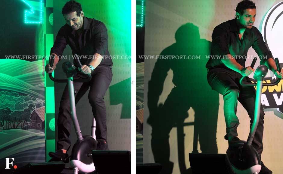 Garnier Men with John Abraham Launches &rsquo;&rsquo; Power Light a village 