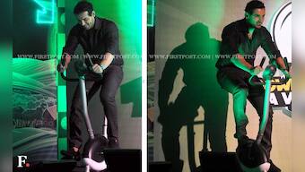 Images: John Abraham launches Garnier Men's 'Power Light A Village' campaign