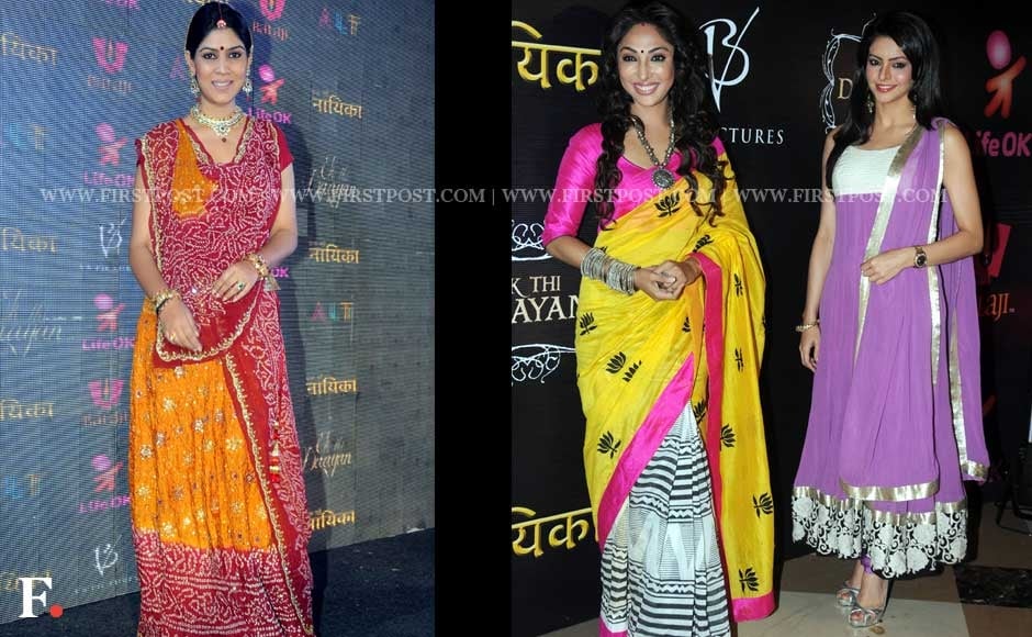 Television actresses Sakshi Tanwar, Maul Ganguly and Aamna Sharif. Sachin Gokhale/Firstpost