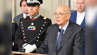Italy president Napolitano seeks counsel to end gridlock