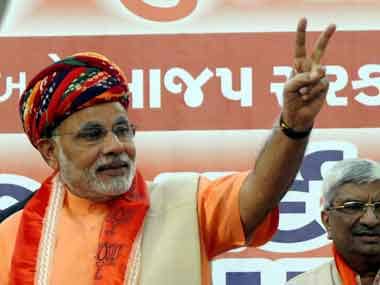 Gujarat Chief Minister Narendra Modi. PTI