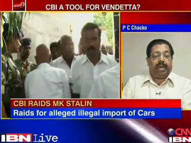 CBI raid on Stalin was a sad coincidence CBI raid on Stalin was a sad coincidence