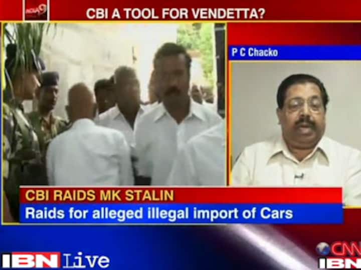 CBI raid on Stalin was a sad coincidence