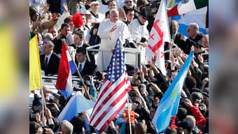 Over 1.5 million people witness Pope Francis' inauguration Mass