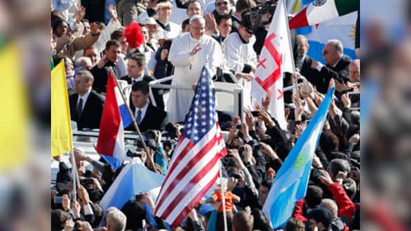 Over 1.5 million people witness Pope Francis' inauguration Mass
