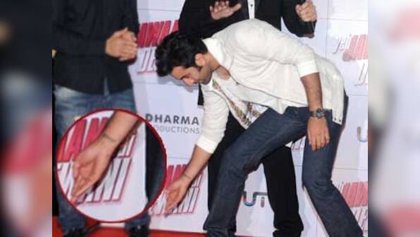 Ranbir Kapoor gets 'Awaara' tattoo on wrist