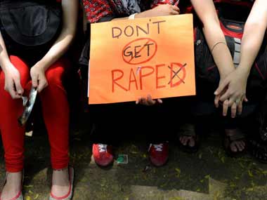 File photo of protests against Delhi gangrape. AFP 