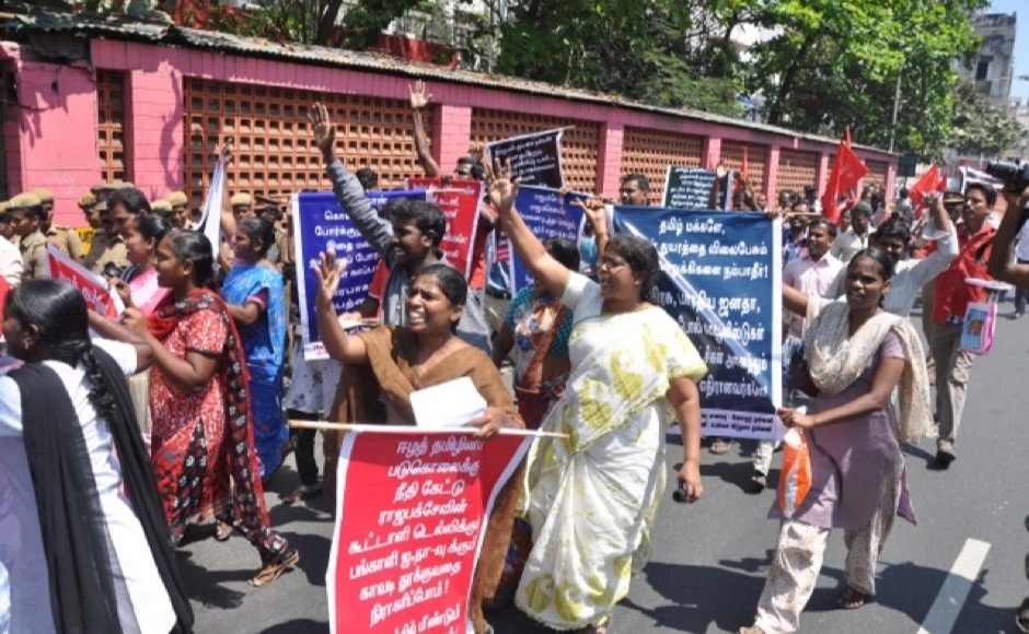 Images: Students continue to protest on the Sri Lanka issue in Tamil Nadu Images: Students continue to protest on the Sri Lanka issue in Tamil Nadu