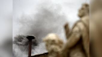 Black smoke from Vatican again, no Pope yet