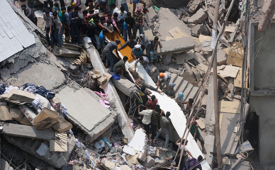 Images: Death toll in Bangladesh garment factory collapse crosses 1000 ...