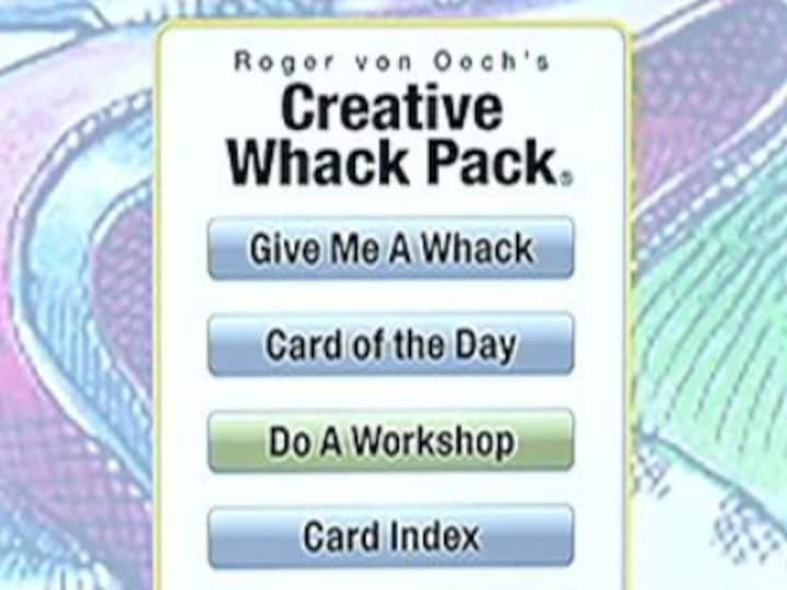 Web Check: 'Creativity Whack Pack' App