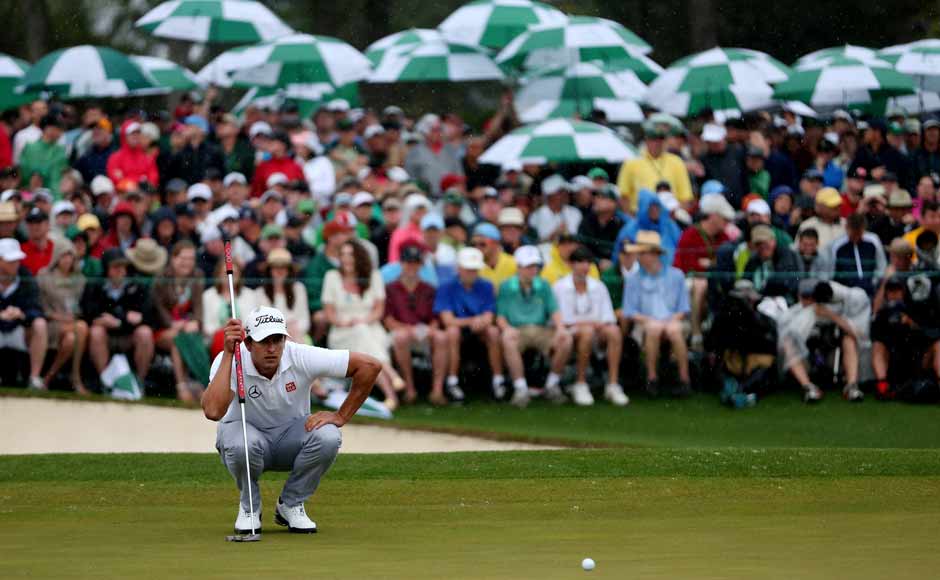 Scott sank a birdie on the second hole of a sudden-death playoff to win the prestigious tournament. Getty Images
