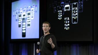 Images: Zuckerberg shows off Facebook's new 'Home' on Android 