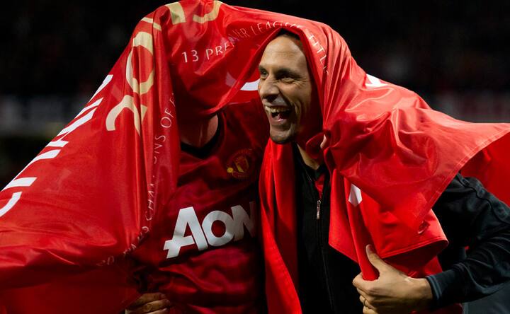 Images: Van Persie's hat-trick clinches title for Manchester United