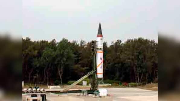 India test-fires ballistic missile Agni II from the Abdul Kalam Island in Odisha