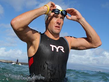 Lance Armstrong pulls out of swimming event after objections Lance Armstrong pulls out of swimming event after objections