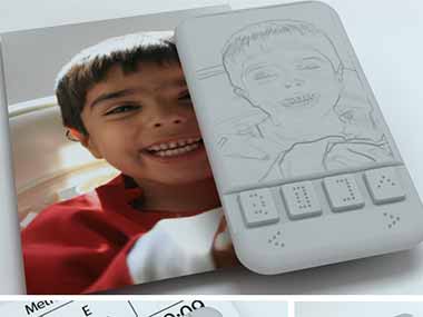 NID alumnus develops Braille phone for visually-impaired  NID alumnus develops Braille phone for visually-impaired