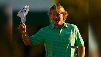 Golf Masters: Snedeker and Cabrera share lead but Woods still in race
