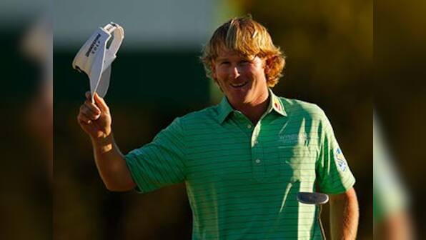 Golf Masters: Snedeker and Cabrera share lead but Woods still in race