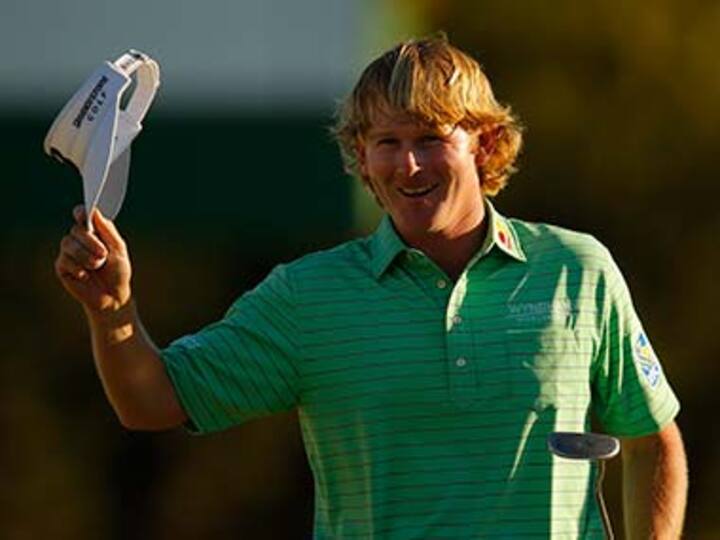 Golf Masters: Snedeker and Cabrera share lead but Woods still in race