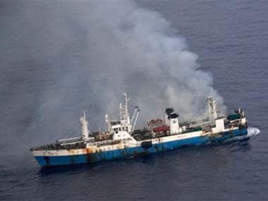 Chinese vessel catches fire off Antarctica, 97 crew members rescued ...