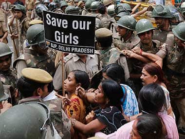 BJP protesters in New Delhi. Reuters 