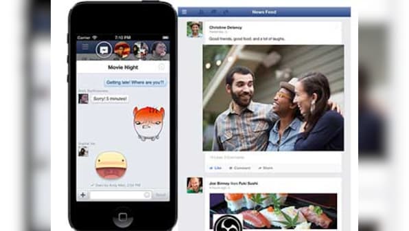 Facebook updates iPhone, iPad apps with Chat Heads, Stickers and more 