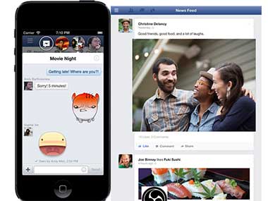 Facebook updates iPhone, iPad apps with Chat Heads, Stickers and more Facebook updates iPhone, iPad apps with Chat Heads, Stickers and more