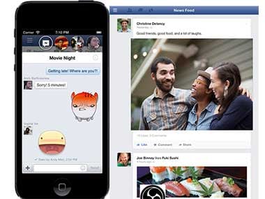 Facebook updates iPhone, iPad apps with Chat Heads, Stickers and more 