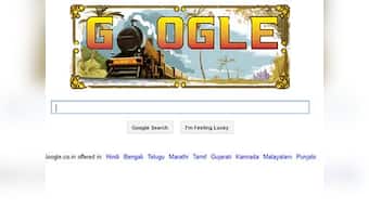 Google Doodle marks 160 years of India's first passenger train