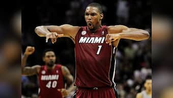NBA: Miami Heat's Chris Bosh undergoes tests at hospital 