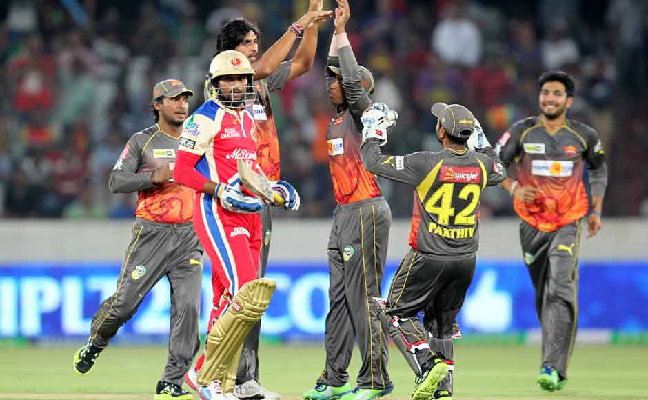 Earlier, Ishant Sharma took 3/27 to help restrict RCB to just 130 runs. BCCI