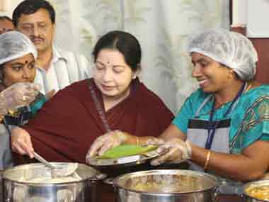 Will one rupee idlis and low cost rice reap votes for Jaya? – Firstpost