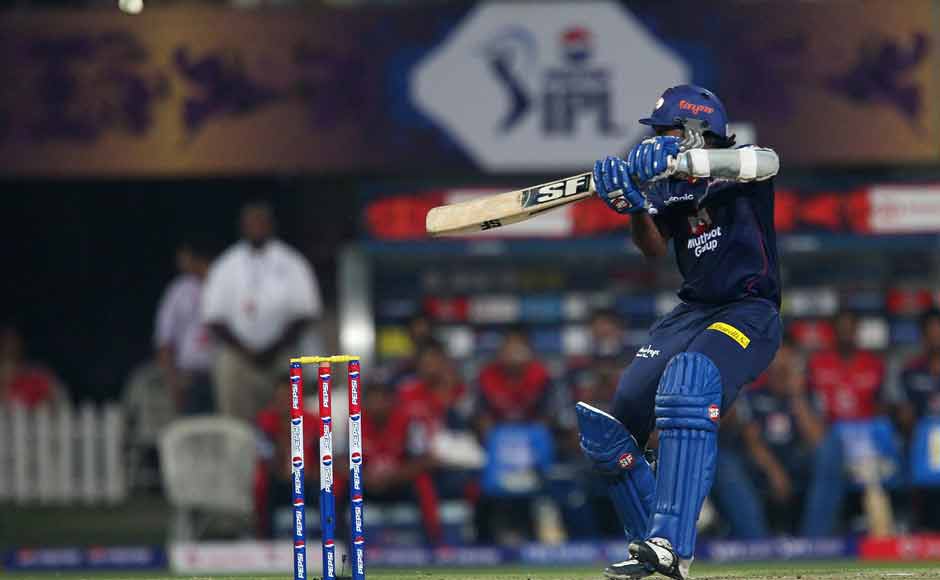 Delhi skipper Mahela Jayawardene scored a classy 66, but Delhi could put up only 128 runs on the board. BCCI