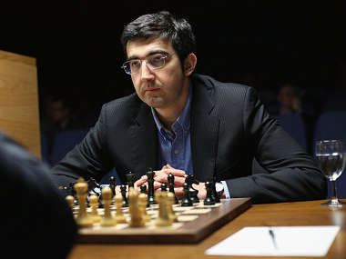 Of late, Vishy Anand has been tense and nervous: Kramnik Of late, Vishy Anand has been tense and nervous: Kramnik