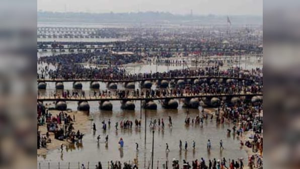Sadhus complain of improper power, water supply, lack of cleanliness at Kumbh Mela